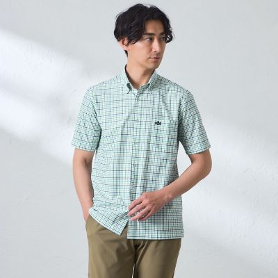 fad three チェック シャツ Foxfire（フォックスファイヤー） シャツ TSメランジチェックシャツ