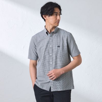 ＜BAKER STREET (Men)＞Ｄｏｔ　Ａｉｒ（Ｒ）サッカーシャツ