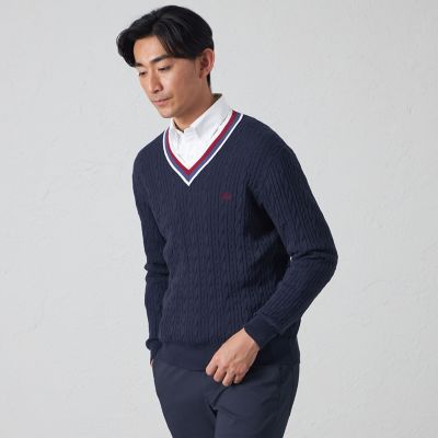 tao コムデギャルソン　アイボリー チルデンVネック ニットベストSサイズ SHIPS: 奥山メリヤス チルデン ニット ベスト｜ SHIPS 公式サイト
