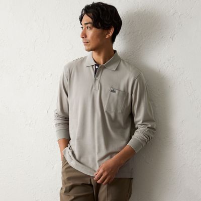 CLESSTE ロングスリーブポロシャツ For YGM WIC.ロングスリーブ ポロシャツ Men's | Montbell Japan