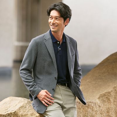 ロングスリーブポロシャツ | BAKER STREET (Men)/ベイカー・ストリート