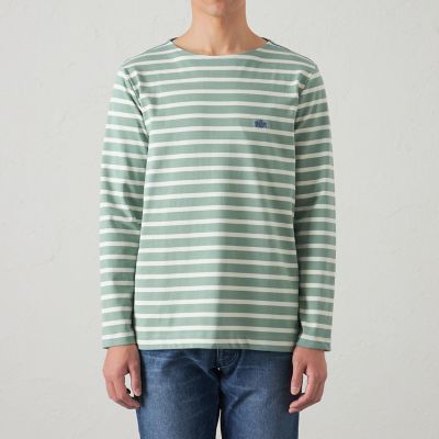 ボーダーボートネックTシャツ | BAKER STREET (Men)/ベイカー 
