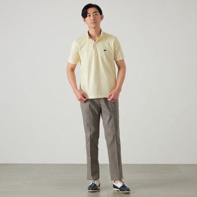 綿／麻シャンブレーカノコポロシャツ（2L・3Lあり） | BAKER