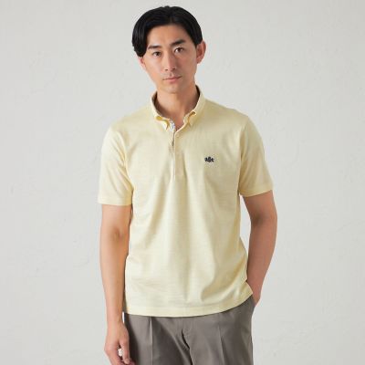 綿／麻シャンブレーカノコポロシャツ（2L・3Lあり） | BAKER