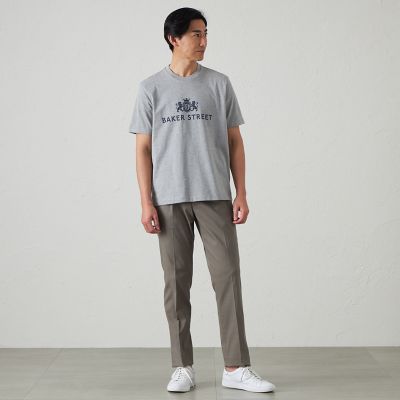 BAKER STREETロゴプリントTシャツ（2L・3Lあり 