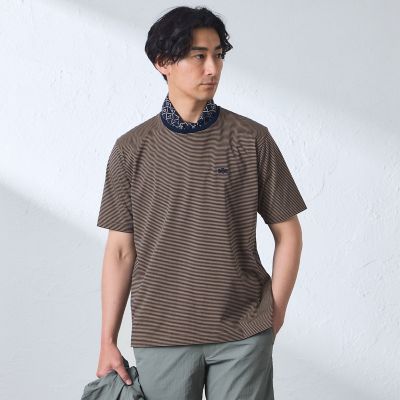 マイクロボーダーTシャツ | BAKER STREET (Men)/ベイカー・ストリート 
