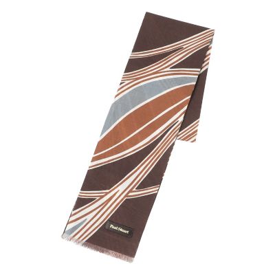 ＜Paul Stuart (Men)＞ウェーブ柄プリント　ミニストール