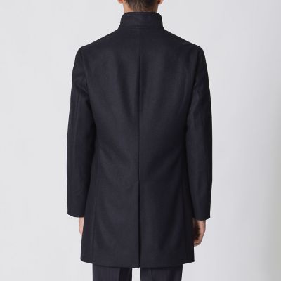 HOUSTON】カシミヤ混スタンドカラーコート | Paul Stuart (Men