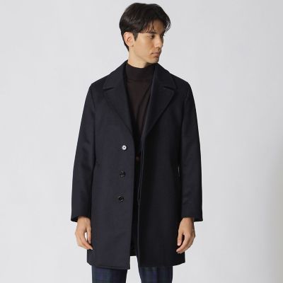HOUSTON】カシミヤ混ビーバーシングルアルスターコート | Paul