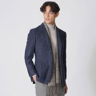 ブークレー千鳥ジャージージャケット | Paul Stuart (Men)/ポール