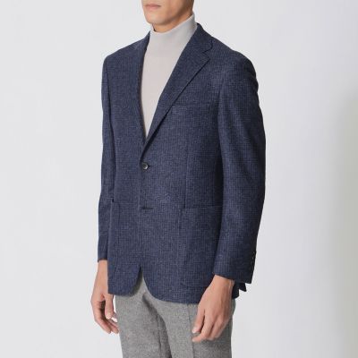 ブークレー千鳥ジャージージャケット | Paul Stuart (Men)/ポール