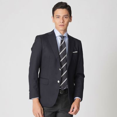 Paul Stuart (Men)/ポール・スチュアート 【ＱＵＩＴＥＳＳＥＮＴＩＡＬ】２／１ツイル　シングル２ボタンブレザー