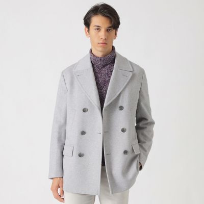 カシミヤブレンドビーバーPコート | Paul Stuart (Men)/ポール