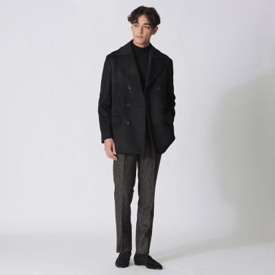 喫茶去様限定　Paul Stuartシルクカシミヤブレンド　ウールジャケット カシミヤブレンドビーバーPコート | Paul Stuart (Men)/ポール