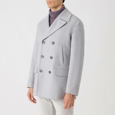 カシミヤブレンドビーバーPコート | Paul Stuart (Men)/ポール