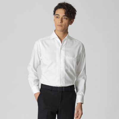 ＜Paul Stuart (Men)＞ロイヤルオックス　ハンプトンカラードレスシャツ