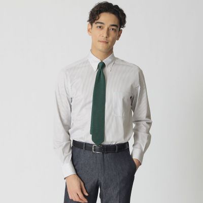 STUART'S TRAVELER】ストライプ柄プリントジャージ