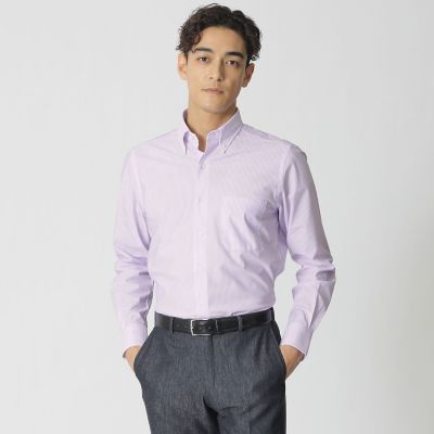 STUART'S TRAVELER】ストライプ柄プリントジャージ