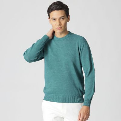 ＜Paul Stuart (Men)＞ペーパーヤーンクルーネックニット