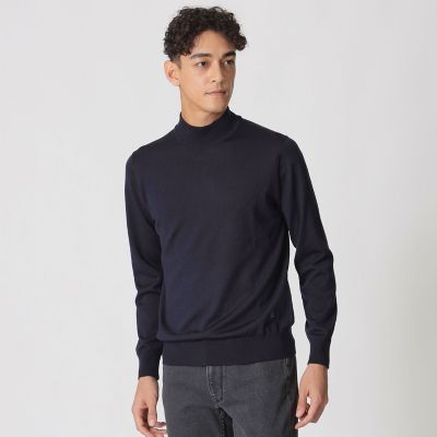 ＜Paul Stuart (Men)＞【ウォッシャブル】ハイネックセーター