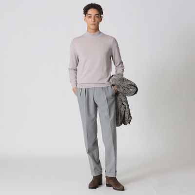 ウォッシャブル】ハイネックセーター | Paul Stuart (Men)/ポール