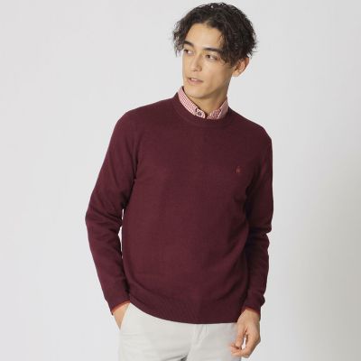 ＜Paul Stuart (Men)＞【ＷＥＢ・一部店舗限定】メリノウールクルーネックセーター