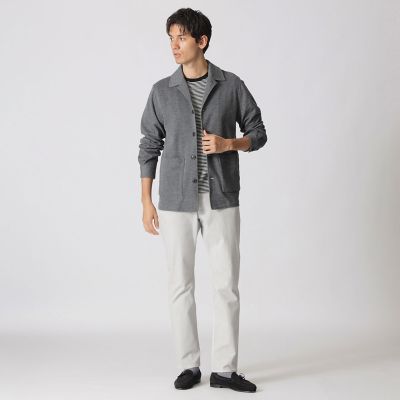 ハニカムボーダー／半袖Tシャツ | Paul Stuart (Men)/ポール