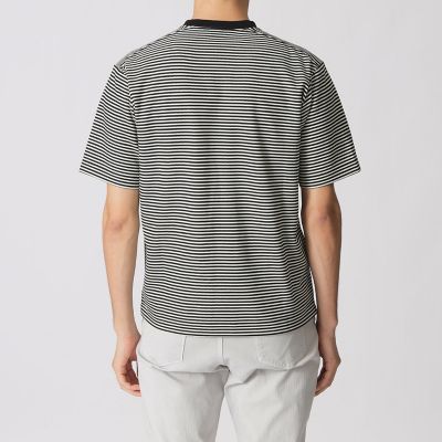 ハニカムボーダー／半袖Tシャツ | Paul Stuart (Men)/ポール