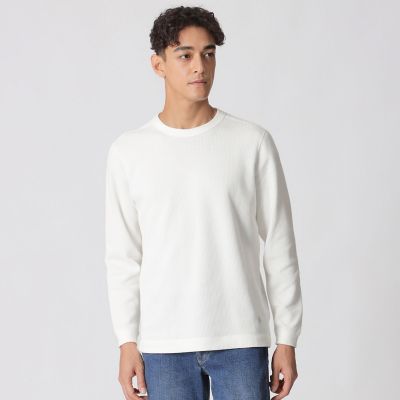 ＜Paul Stuart (Men)＞ダブルフェイスワッフルＴシャツ