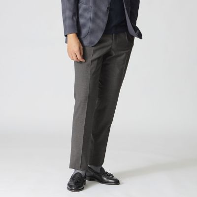 Paul Stuart (Men)/ポール・スチュアート 【ＳＴＵＡＲＴ&rsquo;Ｓ　ＴＲＡＶＥＬＥＲ】シャリックストレッチトロトラウザーズ