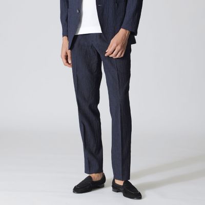 Paul Stuart (Men)/ポール・スチュアート ワッシャープリント　カジュアルパンツ