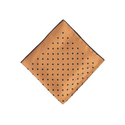 ＜Paul Stuart (Men)＞【Ｎｉｋｋｅｉ　ｍａｇａｚｉｎｅ掲載】ポケットチーフ　ドット柄