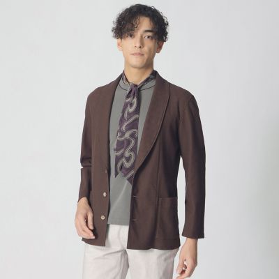 COLLECTION LINE】ショールカラー／シングル3ボタン