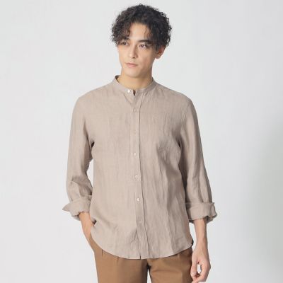COLLECTION LINE】バンドカラー／スポーツシャツ | Paul