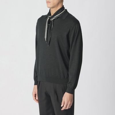 COLLECTION LINE】シルクコットン／スキッパーニット
