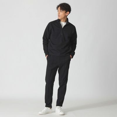 ＿RTM】アクティブ裏毛／ハーフジップ／セットアップ着用可能