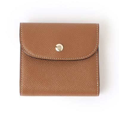 インサイドカラーべジタン／BOXコインケース二つ折り財布 | Paul