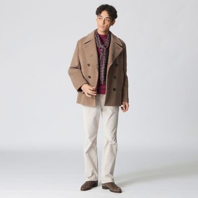 数量限定】「COLLECTION LINE」Pコート（ショート丈