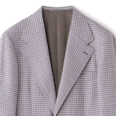 数量限定】「COLLECTION LINE」三者混ハウンドトゥース