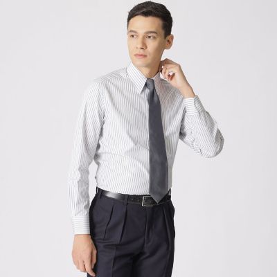 ＜Paul Stuart (Men)＞【数量限定】「ＣＯＬＬＥＣＴＩＯＮ　ＬＩＮＥ」ストライプ柄　レギュラーカラードレスシャツ