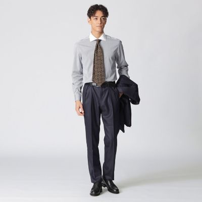 数量限定】「COLLECTION LINE」ストライプ柄 セミワイド