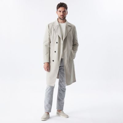 ポリエステルアシンメトリーコート | EPOCA UOMO (Men)/エポカ ウォモ