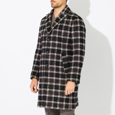 PRIMA COLLECTION】ツイードチェックチェスターコート