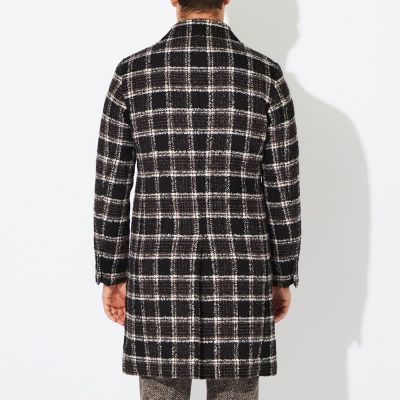 PRIMA COLLECTION】ツイードチェックチェスターコート