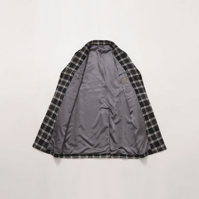 PRIMA COLLECTION】ツイードチェックチェスターコート