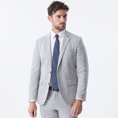 セットアップ対応】ミックスリネンジャージージャケット | EPOCA UOMO