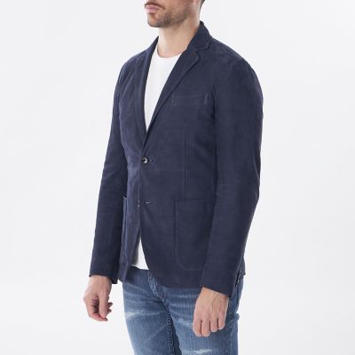 PRIMA COLLECTION】カーフヌバックレザージャケット 
