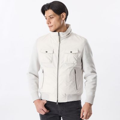 EPOCAブルゾン　40 新品！ セール】 ポリエステルツイルコンビブルゾン （ブルゾン）｜EPOCA UOMO