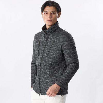 光電子（R）中綿ラインカモフラブルゾン | EPOCA UOMO (Men)/エポカ