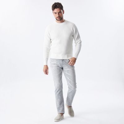 Safari5月号掲載＊スプリングクランククルーネックニット